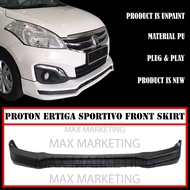 PROTON ERTIGA FRONT SKIRT POLYURETHANE SKIRT LIP BODYKIT (PU)