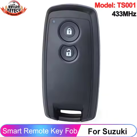 KEYECU Keyless Go 433MHz ID46 Chip For Suzuki SX4 Grand Vitara 2007-2013 Swift Auto Smart Remote Key