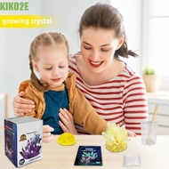 KIKO2E Crystal Growing Science Kit, Grow a Crystal Colored Crystals Science Experiments Toy, Educati