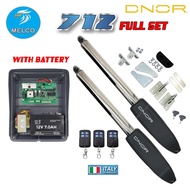 Gpro dnor 712 FULL SET SWING ARM AUTOGATE  D'NOR 712 HEAVYDUTY DREAM ARM AUTO GATE SYSTEM