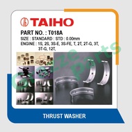 Taiho Thrust Washer T018A for Toyota TT132 TT141 TT142 1S 2S 3S-E 3S-FE T 2T 2T-G 3T 3T-G 12T 13T 1Y