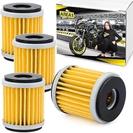 Area1 Oil Filter 38 x 46 mm HF140 "4 Pieces" Compatible with MT-125. YZF-R125, WR250, XT250, YZ250,