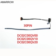 Laptop LCD/LVD Screen Cable for Lenovo IdeaPad 3 17 AMD 3-17ITL6 ALC6 82H9 HS760 30PIN DC02C00QV00 DC02C00QV10 DC02C00QV20
