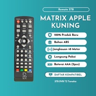 REMOTE DVB T2 MATRIX APPLE KUNING