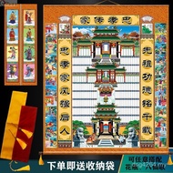 Wholesale Fabric Home Score Home Score Year OQ5M Out Wall Chart Three-In-One Home Score 1.3 X1.9 Axi