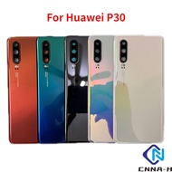 New Back Cover For Huawei P30 Battery Cover Rear Door Glass Housing Case Replacement with Camera Lens