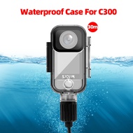 SJCAM C300 Pocket Charger/Charging Waterproof Case 30M Underwater Housing Rechargable For SJCAM C300