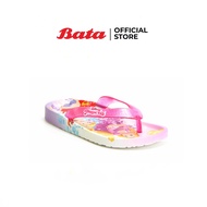 Bata รองเท้าแตะ แบบคีบโป้ง สำหรับเด็กเล็ก Disney รุ่น My Princess I สีชมพู - 1725707