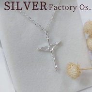 💥PROMO💥Original Silver 925 Crucifix Cross Pendant *Loket Salib **925纯银十字架吊坠