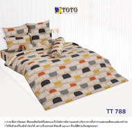 TOTO Modern TT788 Graphic Pattern Brand Bedding Set Bed Sheet Quilt General
