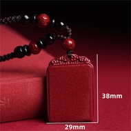 Cinnabar Peace Amulet Average Content