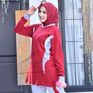 (Cuma Top) Sports T-Shirt Gymnastics Uniform Tunic Sport T Shirt Woman