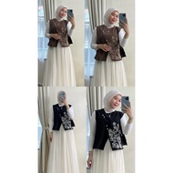 Sabrina Vest - Outerwear - Outer - Vest - Embroidery