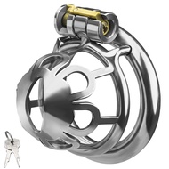 Stainless Steel Chastity Cage Male Chastity Device Cock Cage Locked Penis cage SM Bondage Gear Chast