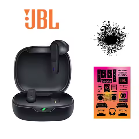 JBL WAVE 300TWS Authentic Original Wireless Bluetooth Headphones Semi-in-ear Sports Call Noise Cance