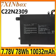 7XINbox 78Wh C22N2309 7.78V 10032mAh Laptop Battery For Asus TUF GAMING A14 FA401U FA401WU FA401WV F