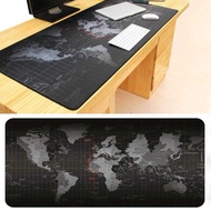 Mouse Pad Gaming Motif Peta Dunia Desk Mat Alas Meja Komputer Super Besar Lebar Jumbo Anti Slip
