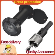 220-Degree Solid Peep Holes for Door with 16mm Drill Bit,0.63in Door Peephole for Door Thick From 1-