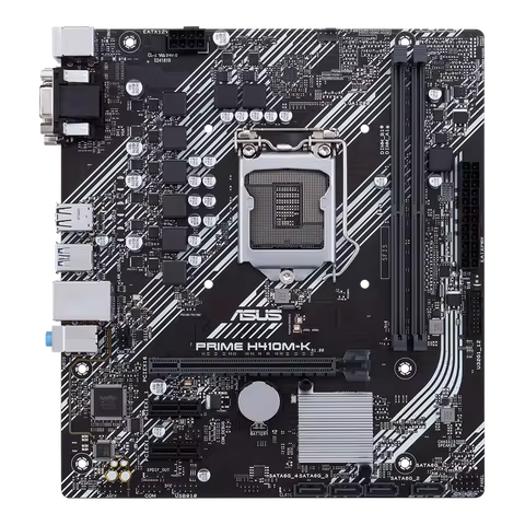 ASUS PRIME H410M-K Motherboard intel H410 LGA 1200 Motherboard DDR4 64GB M.2 Micro ATX support Core