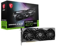 MSI GeForce RTX 4070Ti SUPER 16G Gaming X SLIM PCIe 4.0 VD8726 Graphics Card with Approximately 3 Sl