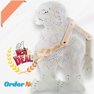 Bagong Kolor Genuine White Leather Puppet/Bagong Kolor Gebingan Leather Puppet Size -+ 50cm Standard Puppet