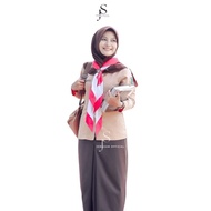 Official Uniform - High School Uniform Long Split Brown Span Skirt - Scout Uniform - Uniform - Span 