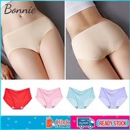[READY STOCK] Ice Silk Panties Seamless Women Underwear Middle Waist Seluar Dalam Wanita Women Brief