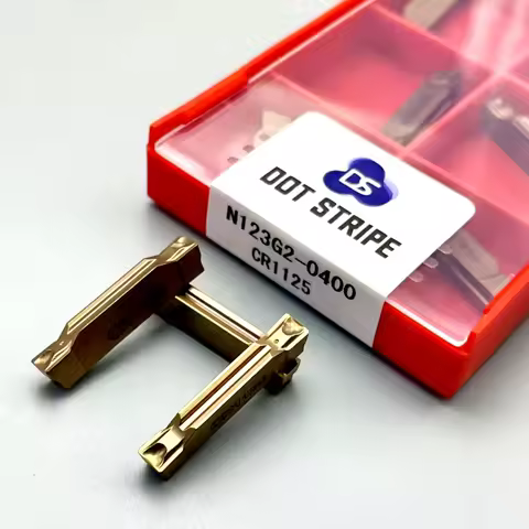 N123G2 2MM 3MM 4MM CR1125 TF4225 Lathe tool Grooving Turning Tool Carbide Insert Steel processing CN