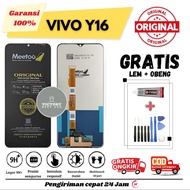 Vivo Y16 Lcd FREE glue + Original MEETO Touchscreen Screwdriver Fullset