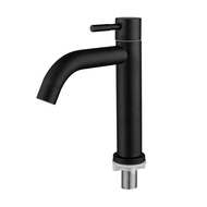ONEDAY 304 Stainless Steel Modern High Quality Matte Black Chrome Basin Faucet Water Tap Bathroom Pa