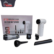 FAN F71 3‑in‑1 Rechargeable Fan • Inflator • Vacuum Cleaner | Portable Outdoor Power Tool