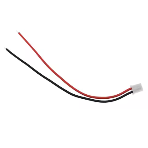 Battery Cable 2P 100mm 10cm for LOLIN (WEMOS) D1 Mini Pro / Battery Shield / D32 Pro