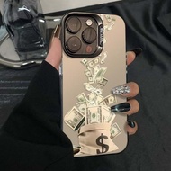 USD Theme Matte IMD Phone Case For iPhone 17 16 15 14 13 12 11 Pro Xs Max 8 7 Plus Mini Air X XR 17e