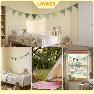 Triangle Bunting Flag Pennant Banner Flags 2.6 M Baby Banners Colorful Nursery Garland for Wedding N