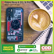 Case Oppo Reno 6 5G Colored Mate Hybrid Premium Gambar Star Wars