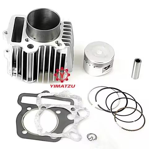 2018 New 125CC 54MM Big Bore Kit 12pcs/Set for Honda C110 JH110 JH100 DY110 DY100,TRX110 CRF110 Engi