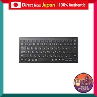 Elecom Bluetooth Keyboard Pantograph Mini Keyboard Compatible with Windows, Mac, iOS, and Android [W