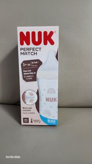 NUK PERFECT MATCH 玻璃奶瓶