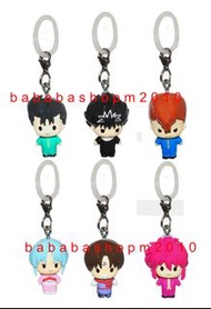 Bandai 幽遊白書扭蛋 電話繩吊飾 全新套裝電話繩扭蛋吊飾 (一套6隻連6張蛋紙) 從未開過原裝膠袋