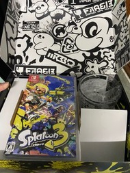 Splatoon3 日版連Amazon 特典杯同盒 二手遊戲 Nintendo Switch