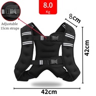 เสื้อกั๊กถ่วงน้ำหนัก สำหรับออกกำลังกาย โหนบาร์​ ดัมเบลล์ ฝึกเวทเทรนนิ่ง เสื้อกั๊ก Weighted Vest