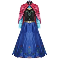Frozen Anna & Elsa Cosplay Costume - Adult Women's Halloween Fancy Dress