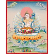 手繪佛教白度母唐卡藝術