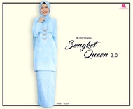 KURUNG SONGKET QUEEN 2.0 BABY BLUE