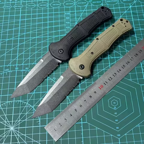 Free Wolf BK-7071 EDC Pocket Folding Knife Nylon Fiber Handle D2 Blade Bearing Outdoor Survival Camp