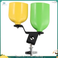 【bairddoro】Double Cowbell Bell Music Drum Cowbell High Low Sound Knocker Drum Percussion Instrument 