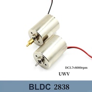 BLDC 2838 brushless shaver motor 3.7v 8000 rpm