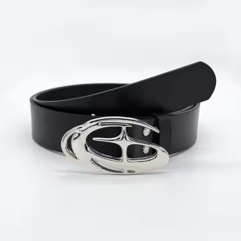 Y2K Punk Gothic Waist Belts, Delicate Hollow Carving and Stylish Buckle, Versatile Accessory Suitabl