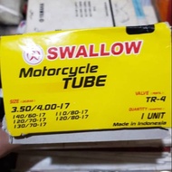 Swallow inner tube 350 400 - 17 (110/80-17,120/80-17,120/70-17,130/70-17,140/60-17)