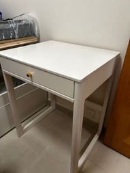 北歐實木白色書桌梳妝枱長60CM